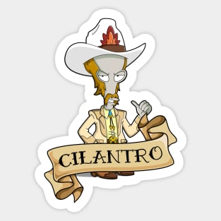 Roy Rogers McFreely - Cilantro Sticker